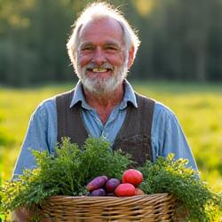 Portrait de Monsieur Jean-Pierre, producteur de fruits et légumes anciens